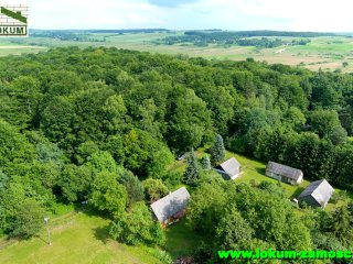 Działka z domem Polany