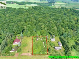 Działka z domem Polany