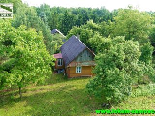 Działka z domem Polany