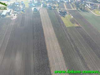 Działka budowlano –rolna  położona w Łabuniach. Powierzchnia 1,13ha. Cena 220 000 zł
